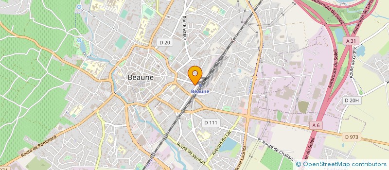 localisation de l'entreprise VEDEX à BEAUNE