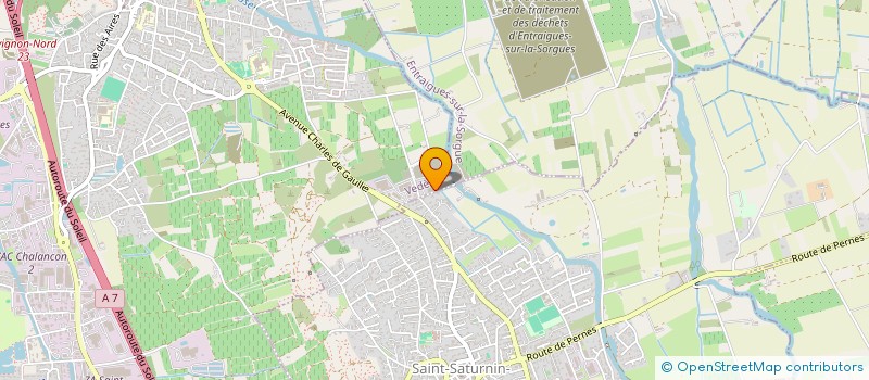 localisation de l'entreprise VEDEX  VEDENE