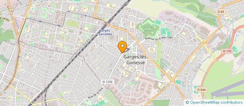 localisation de l'entreprise VEDHA  GARGES-LES-GONESSE