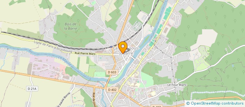 localisation de l'entreprise VEDHA MARCHE à LA FERTE-SOUS-JOUARRE