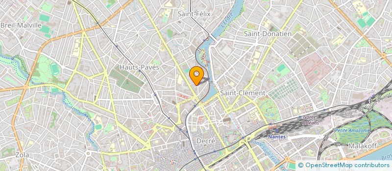localisation de l'entreprise VEDIE SOURDIN à NANTES