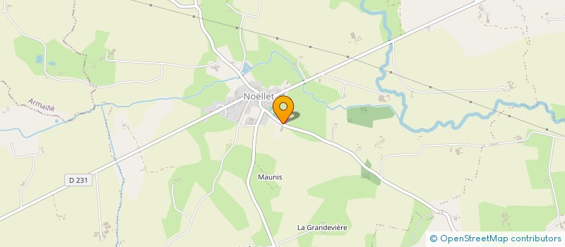 localisation de l'entreprise VEDOLIMA à OMBREE D'ANJOU