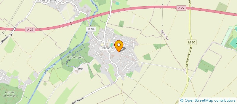 localisation de l'entreprise VEDOTEAM à GRUSON
