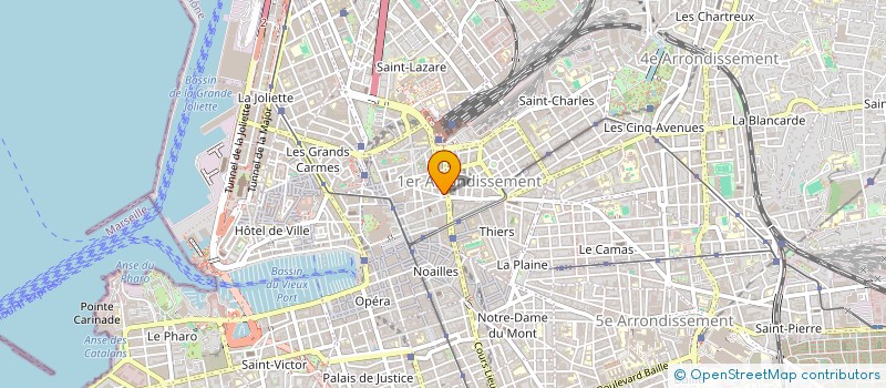 localisation de l'entreprise VEDRINES INVEST  MARSEILLE
