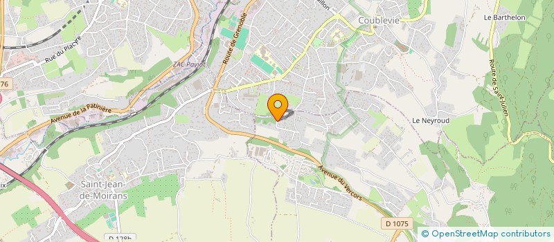 localisation de l'entreprise VEEF INVEST  LA BUISSE