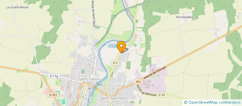 localisation de l'entreprise VEEKING BIOSENS  SAINT-GERMAIN