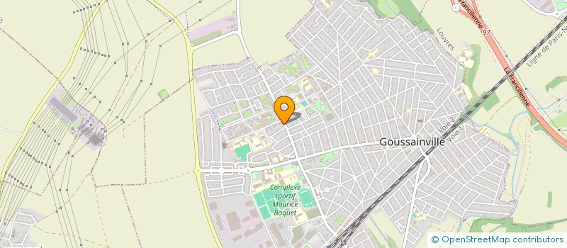 localisation de l'entreprise VEELAVAN  GOUSSAINVILLE