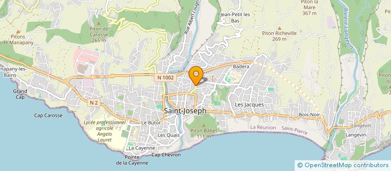 localisation de l'entreprise VEER à SAINT-JOSEPH