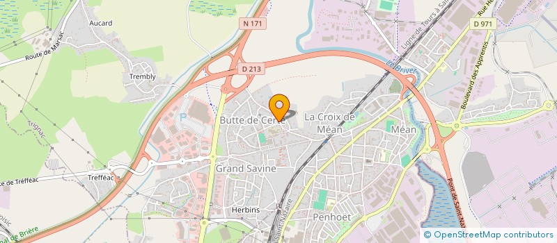 localisation de l'entreprise VEF à TRIGNAC