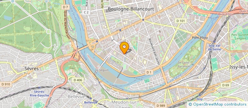 localisation de l'entreprise VEFA CONSULTING à BOULOGNE-BILLANCOURT