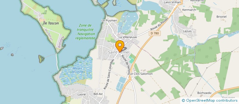 localisation de l'entreprise VEFAX  SAINT-ARMEL