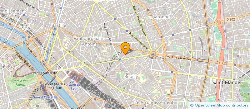 localisation de l'entreprise VEFICO ARCHITECTES  PARIS