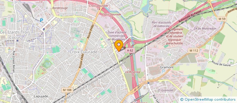 localisation de l'entreprise VEGA  TOULOUSE