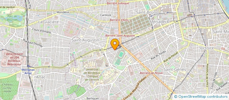 localisation de l'entreprise VEGA  BORDEAUX