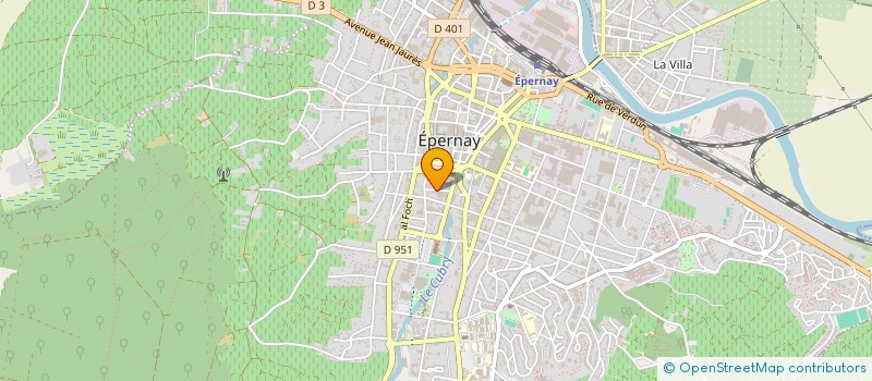 localisation de l'entreprise VEGA  EPERNAY