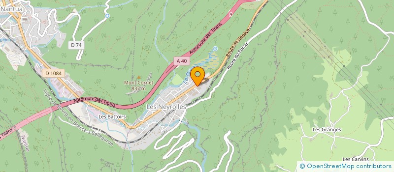 localisation de l'entreprise VEGA  LES NEYROLLES