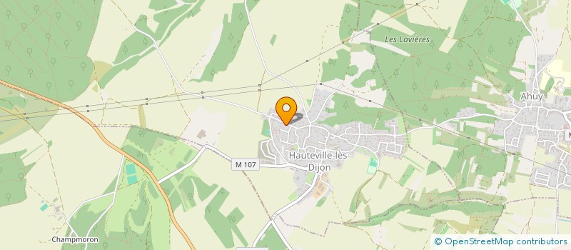 localisation de l'entreprise VEGA  HAUTEVILLE-LES-DIJON