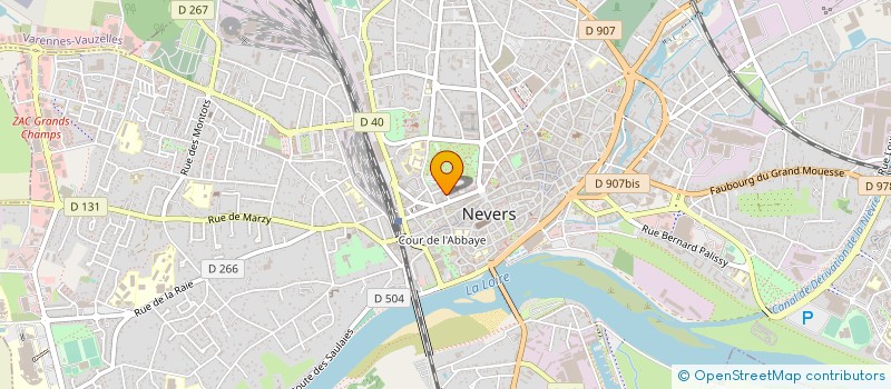 localisation de l'entreprise VEGA CAPITAL à NEVERS