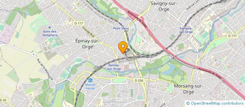 localisation de l'entreprise VEGA HOLDING  SAINT-MICHEL-SUR-ORGE