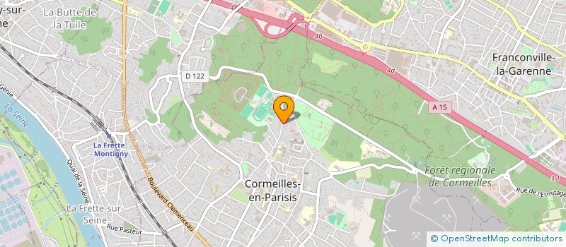 localisation de l'entreprise VEGA INGENIERIE  CORMEILLES-EN-PARISIS