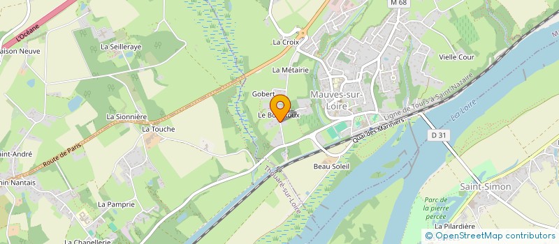 localisation de l'entreprise VEGA INVESTISSEMENT  MAUVES-SUR-LOIRE