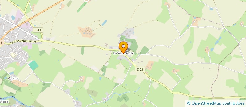 localisation de l'entreprise VEGA JUNIOR SAS  NUEIL-LES-AUBIERS