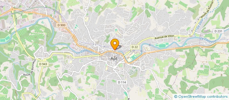 localisation de l'entreprise VEGA LYRAE  APT