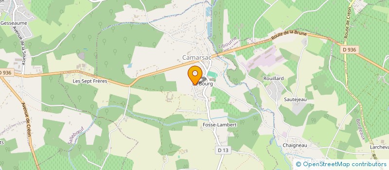 localisation de l'entreprise VEGA MUSIQUE EN AQUITAINE  CAMARSAC