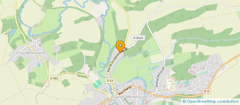 localisation de l'entreprise VEGA PATRIMOINE  SAINTE-MENEHOULD