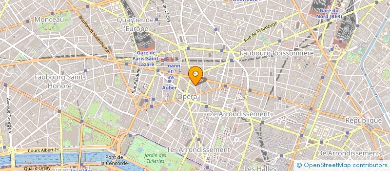 localisation de l'entreprise VEGA PRODUCTION DIFFUSION COMMINICATION  PARIS