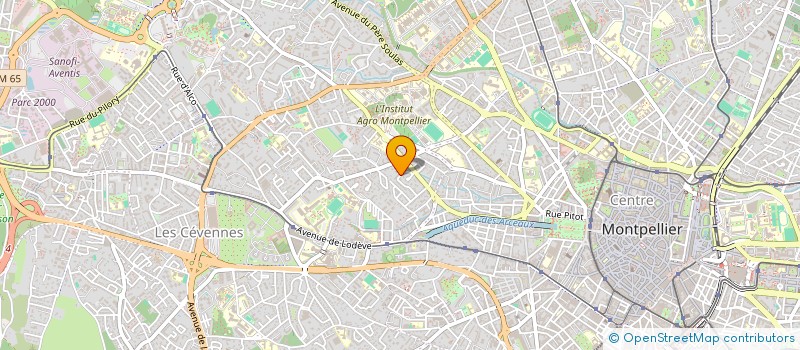localisation de l'entreprise VEGAN POUR TOUS à MONTPELLIER