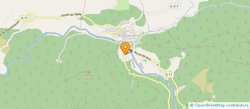 localisation de l'entreprise VEGANWORLD à LA ROQUE-EN-PROVENCE