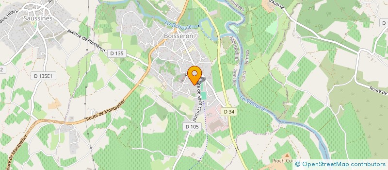 localisation de l'entreprise VEGAROTO  BOISSERON