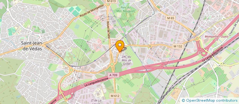 localisation de l'entreprise VEGAS  SAINT-JEAN-DE-VEDAS