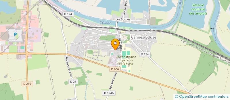 localisation de l'entreprise VEGAS  CANNES-ECLUSE