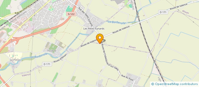 localisation de l'entreprise VEGAS  LE CHALON