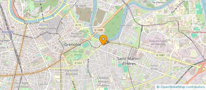 localisation de l'entreprise VEGAS ROOM  GRENOBLE