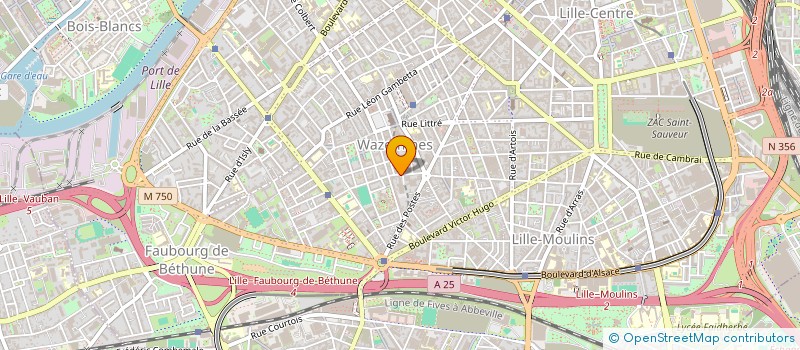 localisation de l'entreprise VEGASUS  LILLE