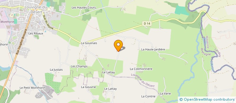 localisation de l'entreprise VEGE BREIZH à MELLE