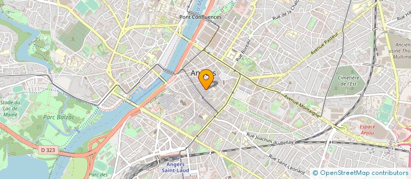 localisation de l'entreprise VEGE'CEUTIC LABS à ANGERS