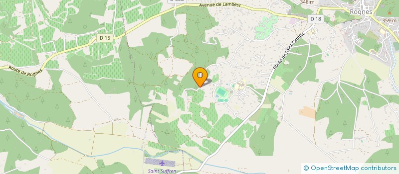 localisation de l'entreprise VEGEMA  ROGNES