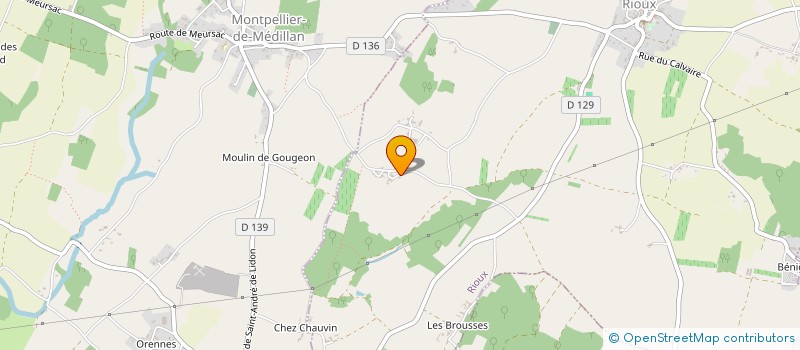 localisation de l'entreprise VEGENNARI à COLOMBIERS