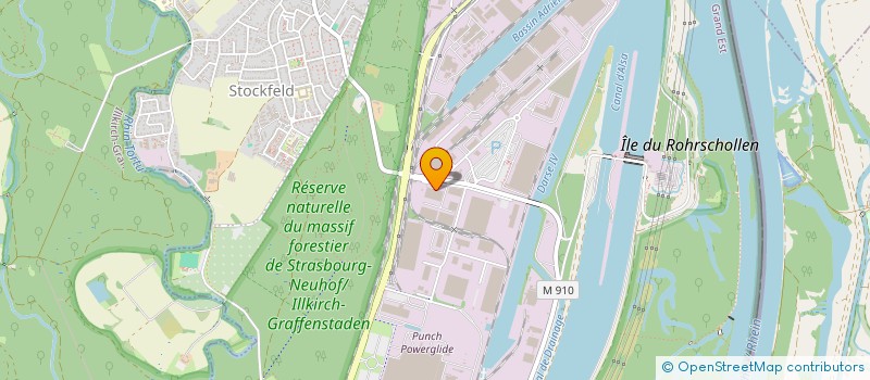 localisation de l'entreprise VEGET'ALSACE à STRASBOURG