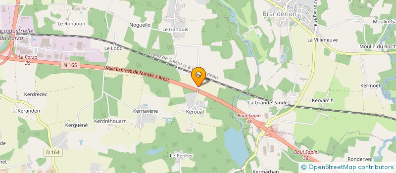 localisation de l'entreprise VEGETAL LIMIT à KERVIGNAC