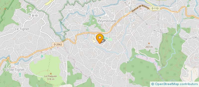 localisation de l'entreprise VEGETAL PLUS  PEYMEINADE