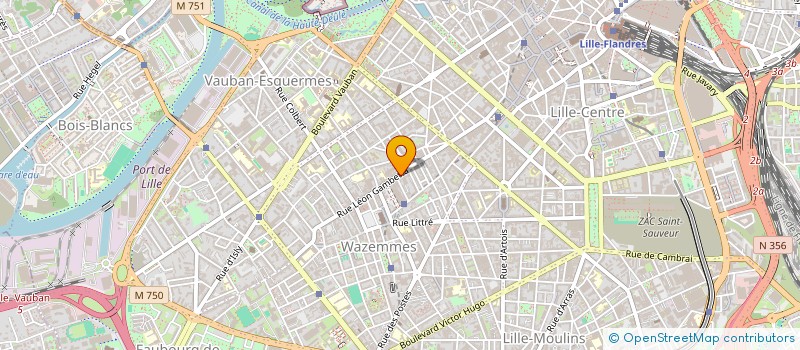 localisation de l'entreprise VEGETAL & VOUS à LILLE