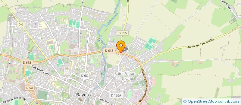 localisation de l'entreprise VEGETEQUE à SAINT-VIGOR-LE-GRAND
