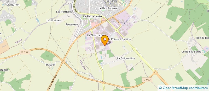 localisation de l'entreprise VEGETERIE COMPOSTAGE  VENDOME