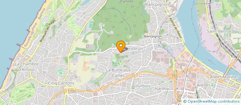 localisation de l'entreprise VEGGIE BASQUE  ANGLET