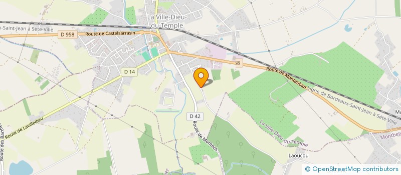 localisation de l'entreprise VEGLIA DBEN  LA VILLE-DIEU-DU-TEMPLE